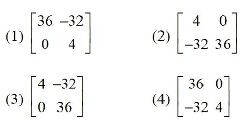 Matrices - JEE Advanced Previous Year Questions with Solutions