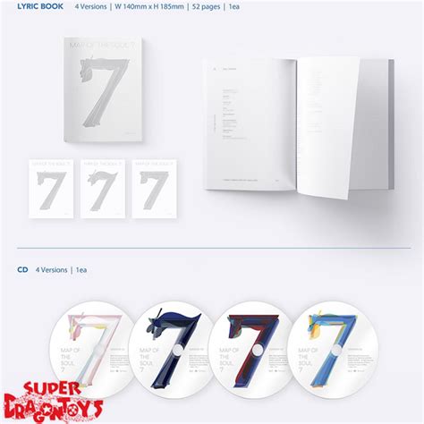 BTS (방탄소년단) - MAP OF THE SOUL : 7 - 4TH ALBUM - SUPERDRAGONTOYS
