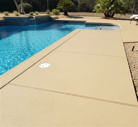 Swimming Pool Concrete Deck Resurfacing | Cost & Tips