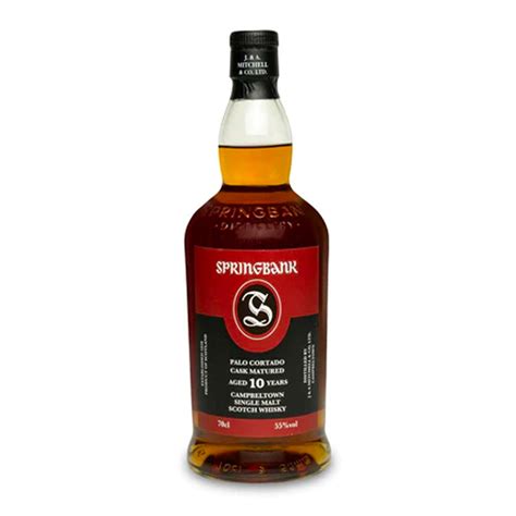 Springbank 10 Year Palo Cortada Cask Single Malt Scotch Whisky 700 mL ...