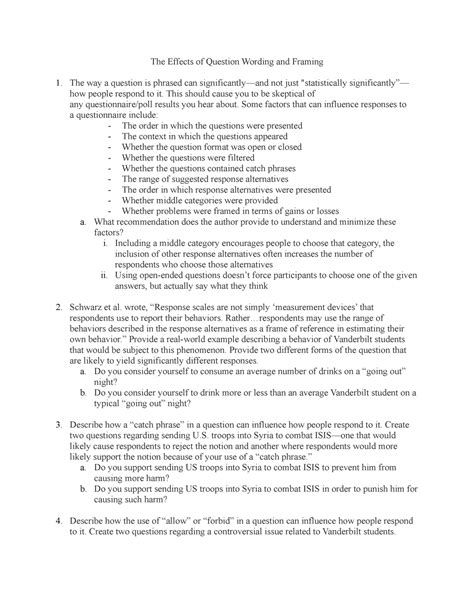 Image result for Wording Effect Example