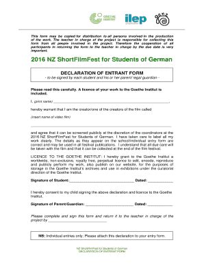Fillable Online This form may be copied for distribution to all persons ...