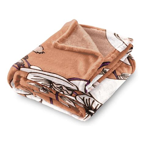 Finley 300 GSM Brown Floral Single Size Blanket – StoryAtHome.com