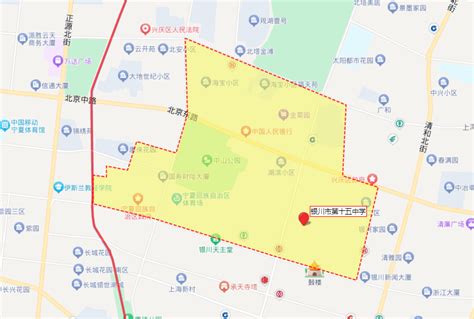 银川金凤区小学片区划分范围（地图版）- 银川本地宝