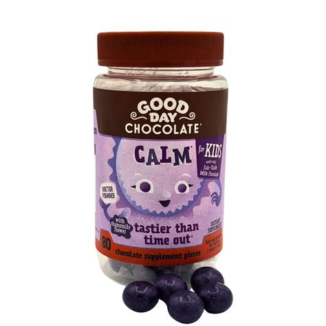 Kids Calm Chocolate Supplement – Good Day Chocolate