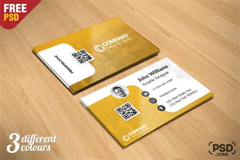 Business Card Design PSD 的图像结果
