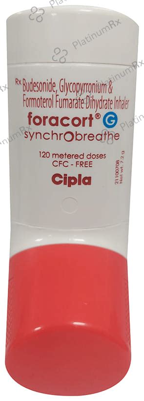 Buy Foracort G Synchrobreathe Inhaler 1s Online: Uses, Side Effects and ...