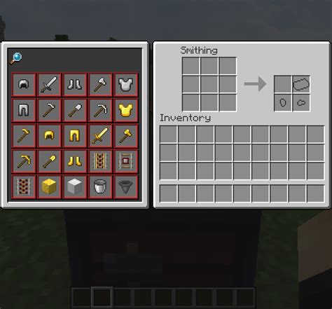 How to Use Smithing Table 的图像结果