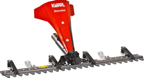 Center mower drive MP with municipal beam KKB