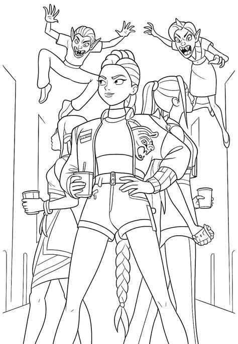 Kpop Demon Hunters Gambar