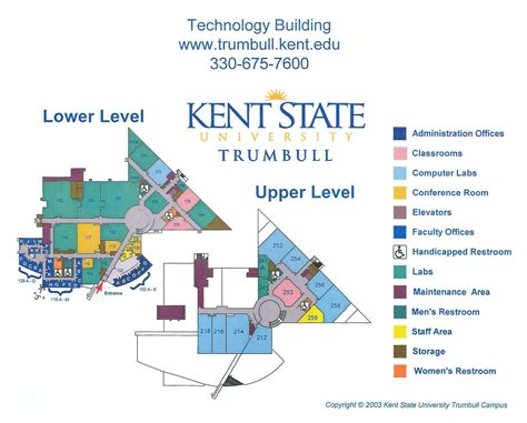 Directions & Maps of Trumbull Campus | Kent State University