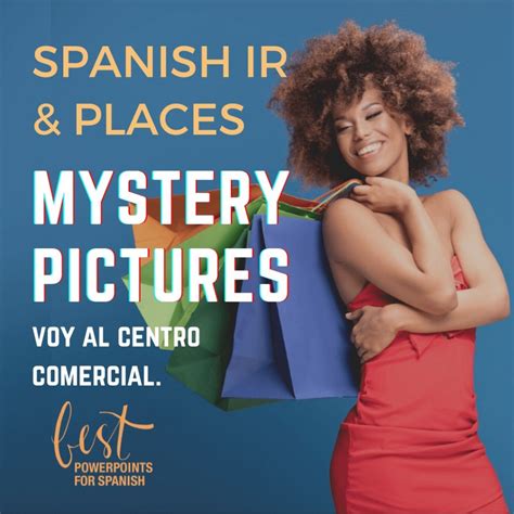 El verbo IR Spanish Verb IR TO GO and Places Digital Mystery Pictures ...