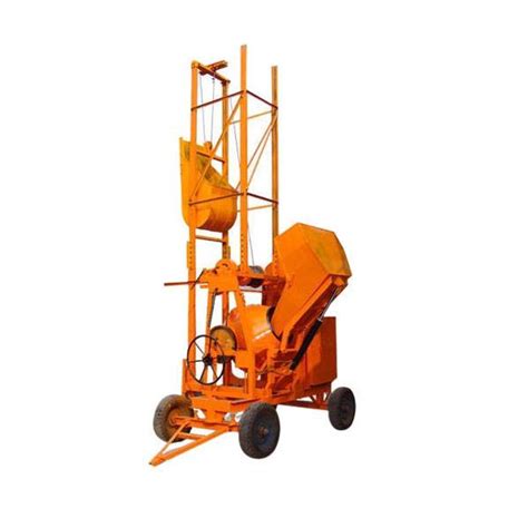 Concrete Mixture Machine With Lift