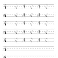 Practice Worksheet: Calligraphy - Calligraphy Course: Beginner to ...