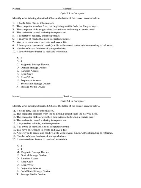 Image result for My Computer Course Quiz