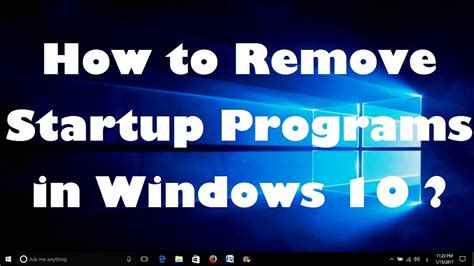 Image result for How to Remove Startup Programs Windows 1.0