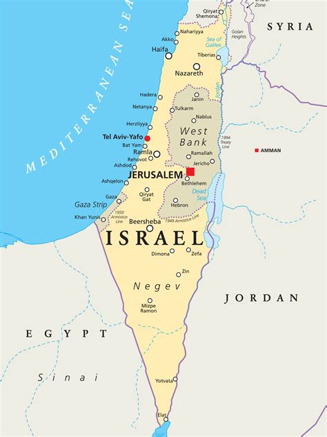 What is the Capital of Israel? | Mappr