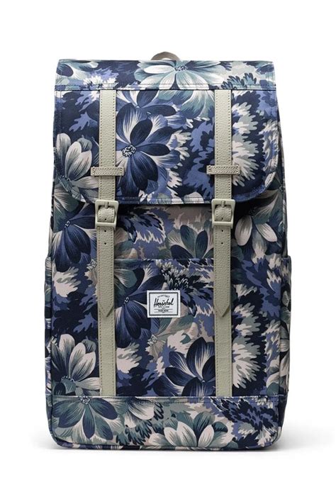 Herschel plecak kolor różowy duży wzorzysty 11397-06643-OS | Answear.com