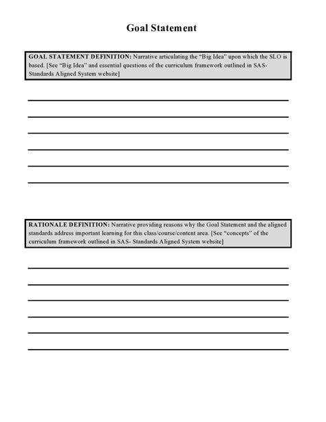 Image result for Writing Goal Statements