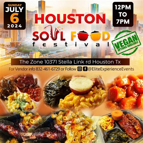 Houston Soul Food Festival, The Zone, North Houston, 6 July 2024 ...