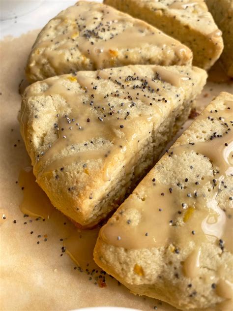Healthy Lemon Poppy Seed Scones (Gluten Free) - Bake It Paleo