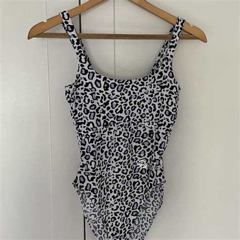 Pineapple leopard print bodysuit never worn - Depop