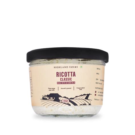 Ricotta Classic – A2 Cow Milk Cheese | Highland Farms