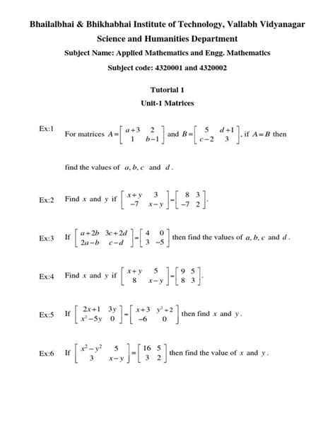 Image result for Basic Matrices Tutorial
