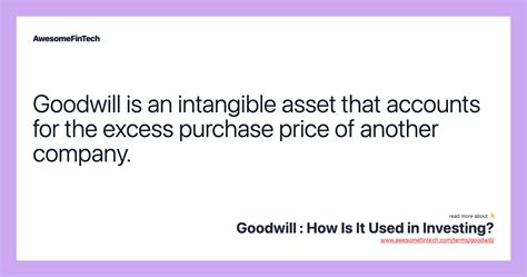 Image result for Types of Goodwill
