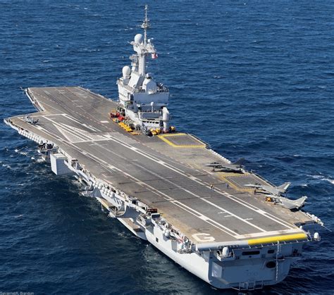 FS Charles de Gaulle R-91 aircraft carrier French Navy Marine Nationale