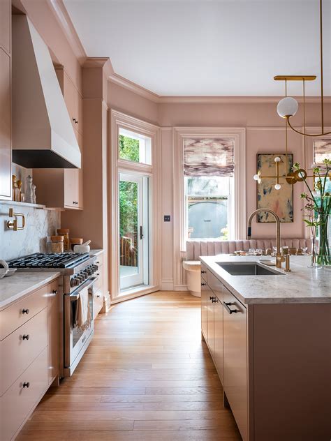 12 Pink Kitchen Cabinet Ideas | domino