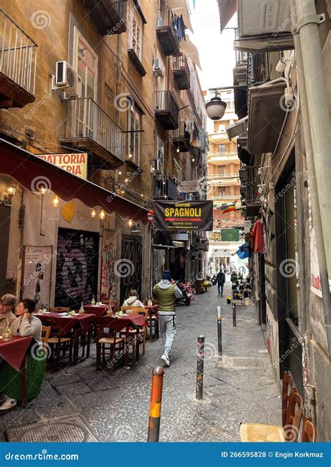 Spanish Quarters in Naples, Italy Editorial Stock Photo - Image of ...