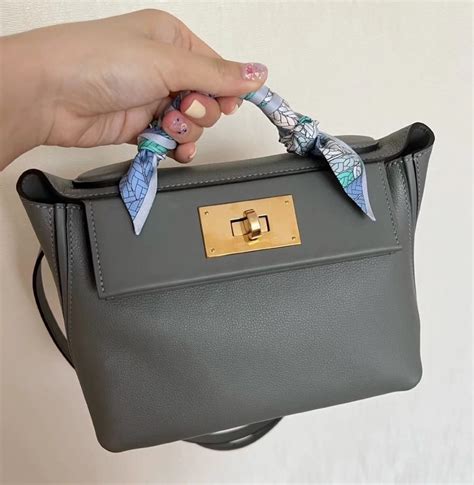 愛馬仕中國官方網站 Hermes Mini 24/24 Evercolor+Swift 0L Gris Meyer 金扣-Qatar Kuwait Hermes Birkin Kelly ...