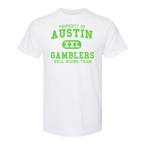 Austin Gamblers Collegiate T-Shirt | PBR Shop