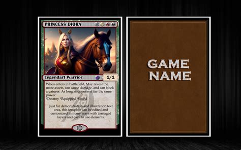 Image result for TCG Card Design Template