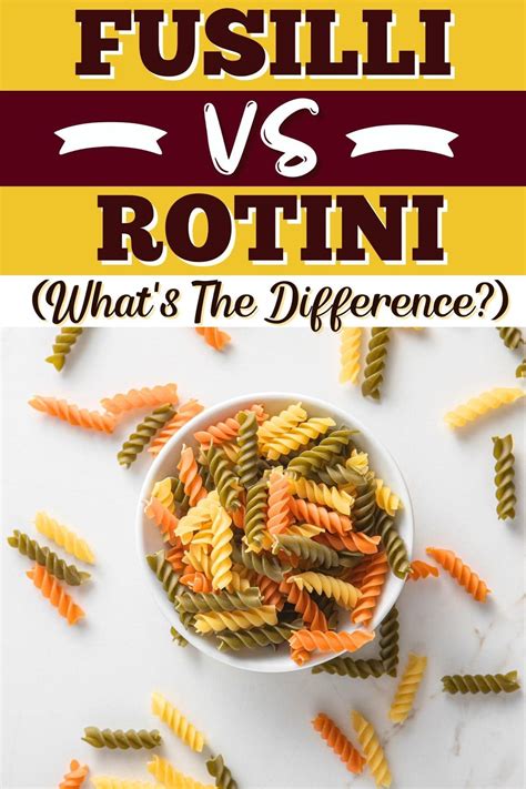 Difference Between Rotini And Penne at Howard Vasquez blog