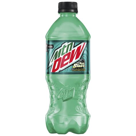 Mountain Dew Baja Blast Bottle