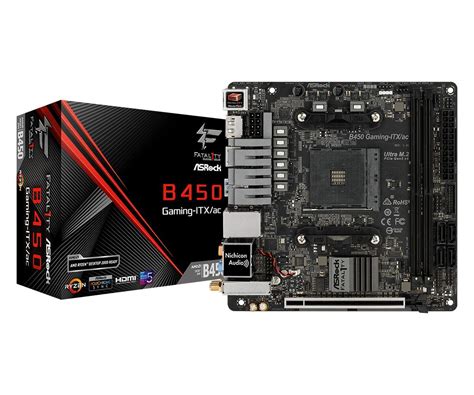ASRock Mini-ITX Motherboard (B450 Gaming-ITX/AC) : Amazon.in: Computers ...