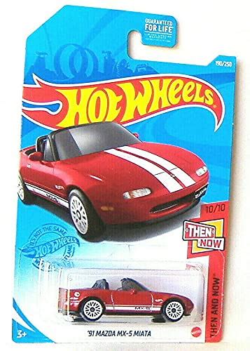 Buy Hotwheels '91 Mazda MX 5 Miata - Then and Now 10/10 [2021 Treasure ...