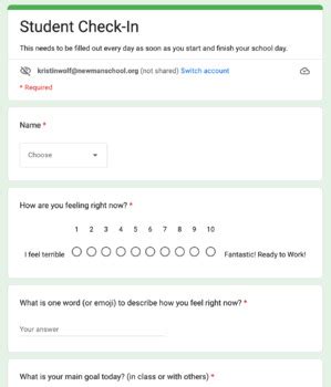 Google Form Check In 的图像结果