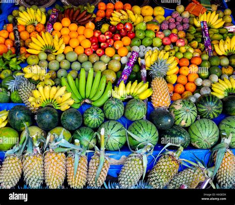Sri Lankan fruits ( Oranges,Pine apples,Banana,Water Melons,Apple etc ...