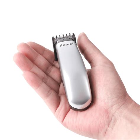 Amazon.com: KEMEI Mini Hair Trimmer Compact, Portable Cordless Clipper ...