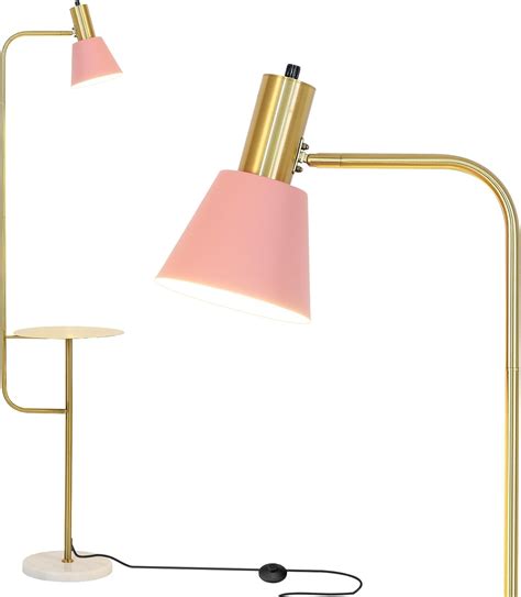 Hsyile Contemporary Modern Creative Floor Lamp with a Table,Suitable ...