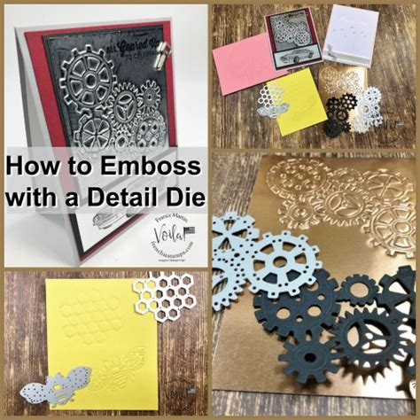 Image result for How to Emboss Using a Die