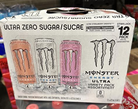 New Monster 12pk can ultra variety pack coming to Canada : r/monsterenergy