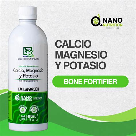 CALCIO, MAGNESIO Y POTASIO - Nano Nutrition