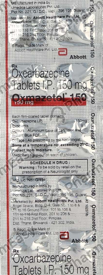Oxmazetol 150 MG Tablet (10): Uses, Side Effects, Price & Dosage ...