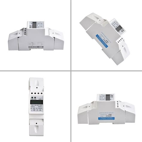 1x Din-rail Energy Meter Guide Type Kwh Single Phase | Ubuy India