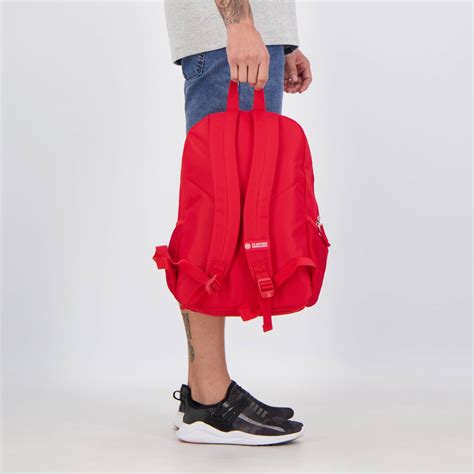 Bayern Basic Red and Black Backpack - FutFanatics