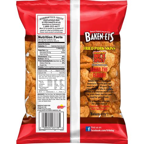 Pork Rinds Chips Nutrition Facts | Besto Blog